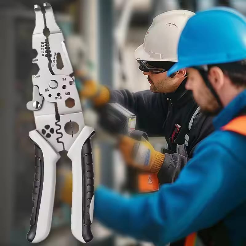 Wire stripper tool 9 in 1multi-function wire cutter Image